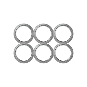 Image for 6" Chrome Trim Ring For Ge, Package Of 6 from HD Supply