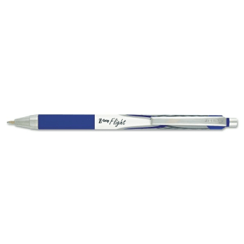 Image for Zebra Z-Grip Retractable Bold 1.2 Mm Blue Ink White Barrel from HD Supply