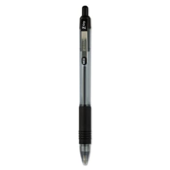 Image for Zebra Z-Grip Retractable Medium 1 Mm Black Ink Clear from HD Supply