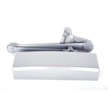 Image for Lcn® Surface Door Closer, Spring-Stop Arm, Aluminum/689 Finish, 25 Year Warranty from HD Supply