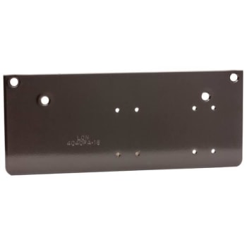 Image for Lcn® Drop Plate Only, Narrow Top Rail Or Flush Ceiling, Dark Bronze/695 Finish from HD Supply
