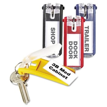 Image for Durable Key Tags For Locking Key Cabinets Plastic 1 1/8 X 2 3/4 Asst from HD Supply
