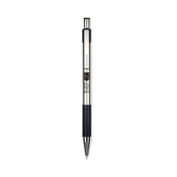 Image for Zebra G-301 Gel Pen Medium 0.7 Mm Black Ink Stainless Steel/black Barrel from HD Supply