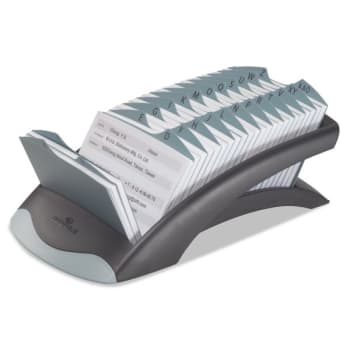 Image for Durable Desk Address Card File 2.88 X 4.13 Cards 5.13 X 9.31 X 3.56 from HD Supply