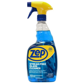 Zep Streak-Free Glass Cleaner 32oz (Case Of 4)