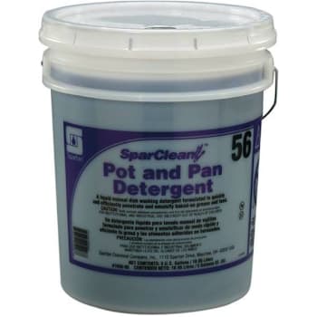 Spartan Sparclean Pot And Pan Detergent Manual Dish Detergent, 5 Gal