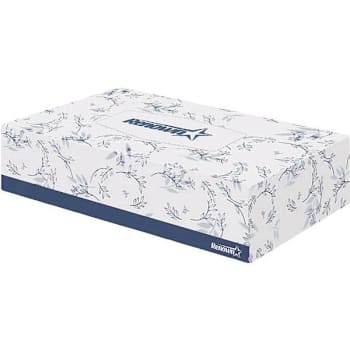 Renown 2-Ply Flat Box Facial Tissue, 100-Count, Case Of 30
