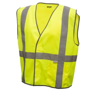 Image for 212 Performance Safety Vest Hi Viz Yellow Single Pack Inner Pocket Ansi 2 Large from HD Supply