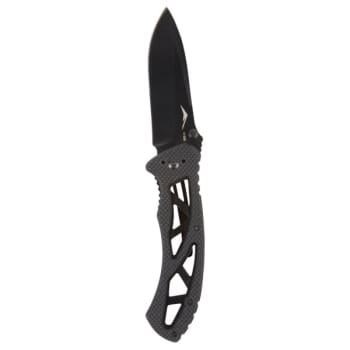 Image for Boundary Rugged Steel Folding Knife Drop Point W/ Blade Lock Black Oxide from HD Supply