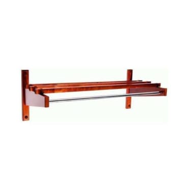 Image for Csl Coat Rack Walnut 24" from HD Supply