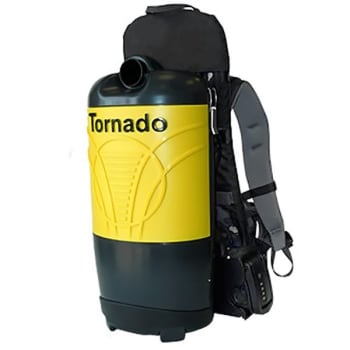 Image for Tornado Pac-Vac6 Roam Backpack Vacuum With Charger Only from HD Supply