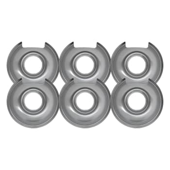 Image for Universal 6" Chrome Drip Pan, Package Of 6 from HD Supply