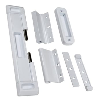 Image for Patio Door Double Bolt Security Lock White Package Of 2 from HD Supply