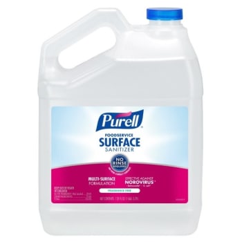 Purell Gal. Surface Sanitizer Bottle Refill Foodservice Fragrance Free Case Of 4