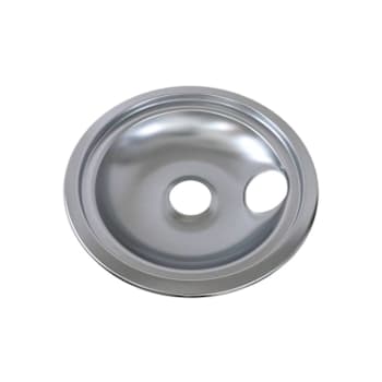 8" Chrome Drip Bowl For Ge, Package Of 6