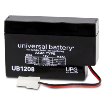 Image for Universal Power Group Sla Ub1208 12 Volt Wl Wire Lead Terminal Battery from HD Supply