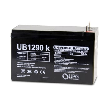 Image for Universal Power Group 12-Volt 9 Ah T3 Terminal Sealed Agm Rechargeable Battery from HD Supply