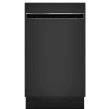 Ge® Profile™ 18" Built-In, Top Control, 3-Cycle, 47 Db Dishwasher, Black