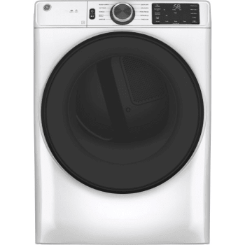 Ge® 7.8 Cu.ft. Electric Dryer, 240 Volt, 6 Cycles, White, Energy Star