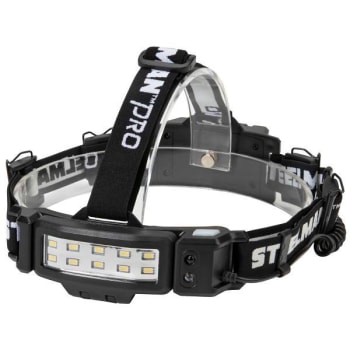 Image for Steelman Pro Slim File Rechargeable Led 250l Motion Activated Headlamp Black from HD Supply
