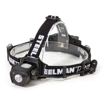 Image for Steelman Pro 200 Lumen Led Dual Mode High-Performance Recharge Li-Ion Headlamp from HD Supply