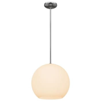 Image for Access Lighting Nitrogen Led Pendant Brushed Steel Finish from HD Supply