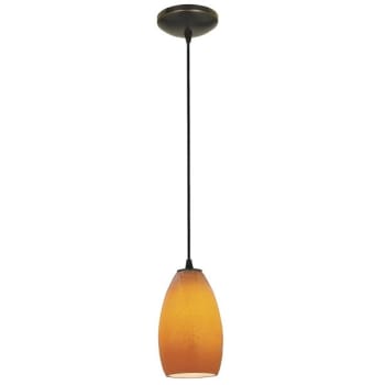Image for Access Lighting Champagne Pendant 28012-1c-Orb/mya Oil Rubbed Bronze Finish from HD Supply