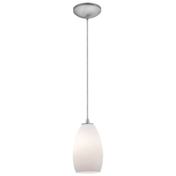 Image for Access Lighting Champagne Pendant 28012-1c-Bs/opl Brushed Steel Finish from HD Supply