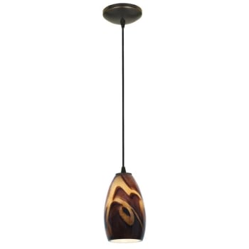 Image for Access Lighting Champagne Led Pendant 28012-3c-Orb/ica Oil Rubbed Bronze from HD Supply