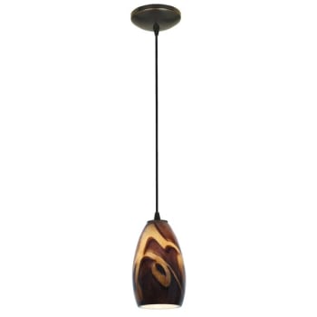 Access Lighting Champagne LED Pendant 28012-4C-ORB/ICA Oil Rubbed Bronze