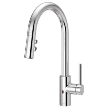 Pfister Stellen 1-Handle Electronic Pull-Down Kitchen Faucet In Polished Chrome