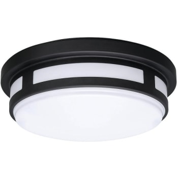 Image for Eti 11 In. Led Outdoor Ceiling Light (Black) from HD Supply