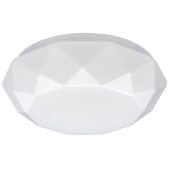 Image for Eti 12 " Diamond Puff White from HD Supply