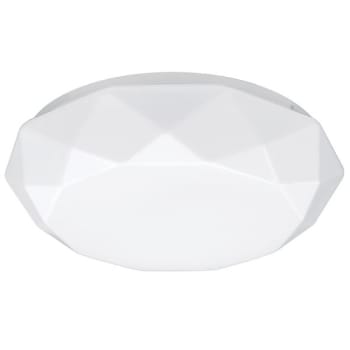 Image for Eti 16" Diamond Puff White from HD Supply