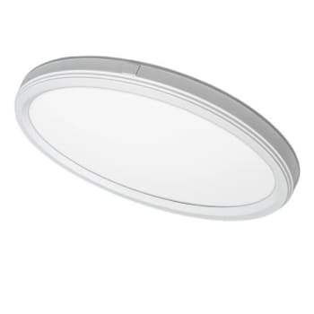 Image for Eti 32" Oval Matte White Low Profile Night Light from HD Supply