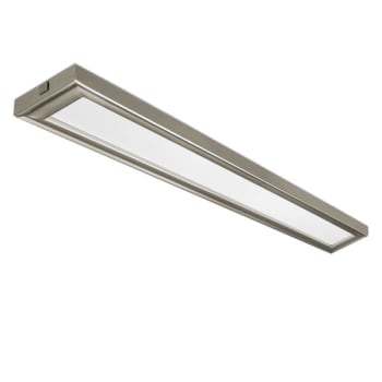 Image for Eti 4 'x10" Brushed Nickel Low Profile Night Light from HD Supply