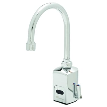 T & S® ChekPoint™ Sensor Faucet, 0.5 GPM, 6.75" Spout, Polished Chrome