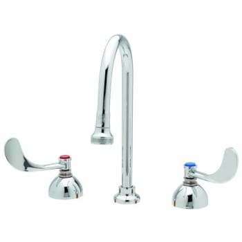 Image for T & S® Centerset Medical/lavatory Faucet, 10.06 Gpm, 5" Spout, 8" Center, Chrome from HD Supply