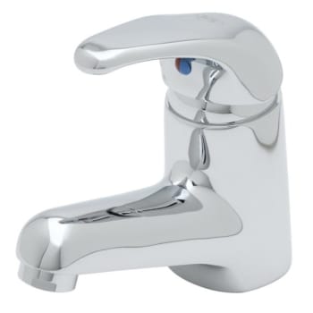 T & S Single Lever Faucet, Ceramic Cartridge, Rigid Base, Short Spout, Flexible Lines