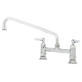 Image for T & S® Double Pantry Faucet, 23.09 GPM, Polished Chrome from HD Supply