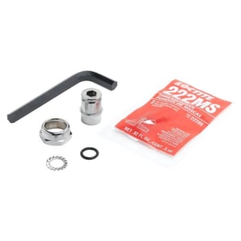 Image for T & S EasyInstall Kit Swivel Nut, Bushing, O-Ring, Lock Washer from HD Supply