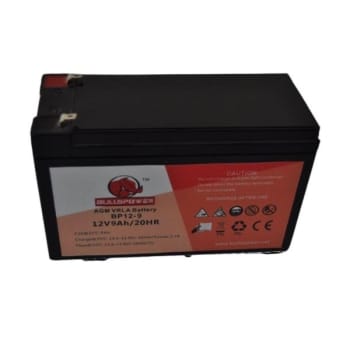 Image for CSB 12v 9ah F2 Sealed Lead Acid Battery from HD Supply
