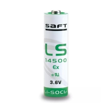 Saft 3.6v 2600mah Lithium Cylindrical Cell Battery