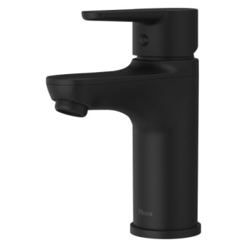 Image for Pfister Pfirst Modern Single Control Bathroom Faucet Matte Black from HD Supply