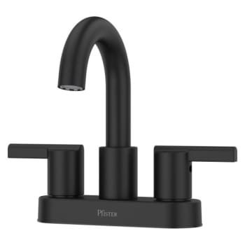 Image for Pfister Brislin 2-Handle 4" Centerset Bathroom Faucet Matte Black from HD Supply