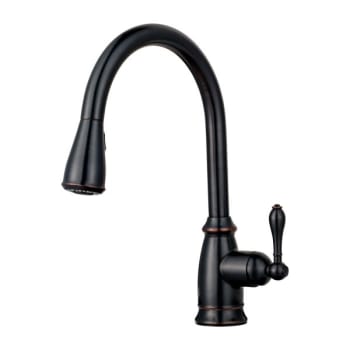 Image for Pfister Canton 1-Handle Pull-Down Kitchen Faucet Tuscan Bronze from HD Supply