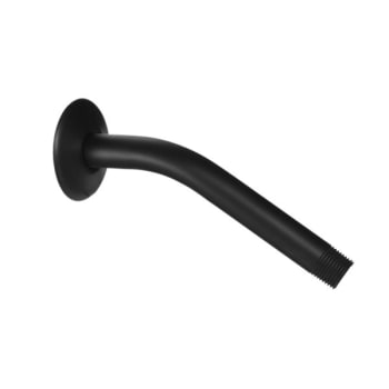 Image for Westbrass 8" Wall Mount Shower Arm With Sure Grip Flange Matte Black from HD Supply