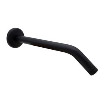 Image for Westbrass 10" Shower Arm With Flange In Matte Black from HD Supply
