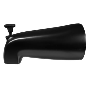 Image for Westbrass 5-1/2" 1/ " Ips Brass Nose Diverter Tub Spout Matte Black from HD Supply