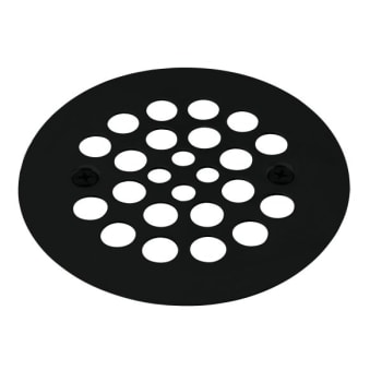Image for Westbrass 4-1/4 " Od Brass Shower Strainer Grid With Screws In Matte Black from HD Supply